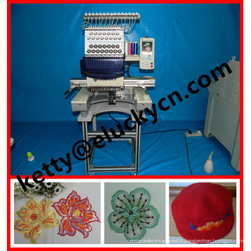 High performance & effiency single head computerized embroidery Machine Digital for large Area Embroidery